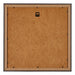 Mura MDF Cadre Photo 60x60cm Chêne Foncé Arriere | Yourdecoration.fr