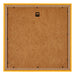 Mura MDF Cadre Photo 60x60cm Jaune Arriere | Yourdecoration.fr