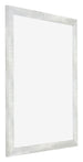 Mura MDF Cadre Photo 60x70cm Argent Brillant Vintage De Face Oblique | Yourdecoration.fr