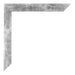Mura MDF Cadre Photo 60x80cm Argent Brillant Vintage Detail Coin | Yourdecoration.fr