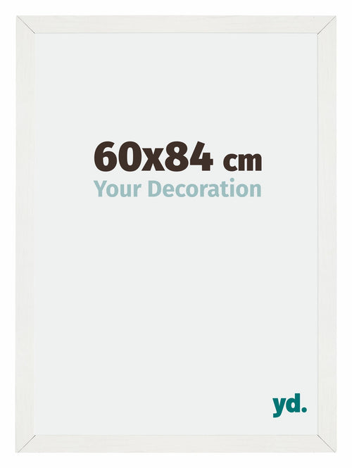 Mura MDF Cadre Photo 60x84cm Blanc Balayé De Face Mesure | Yourdecoration.fr