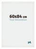 Mura MDF Cadre Photo 60x84cm Blanc Balayé De Face Mesure | Yourdecoration.fr