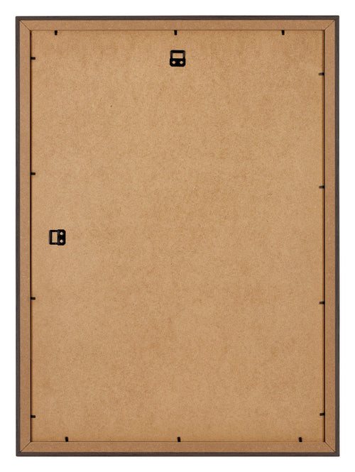 Mura MDF Cadre Photo 60x84cm Chêne Foncé Arriere | Yourdecoration.fr