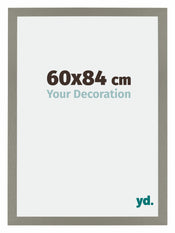 Mura MDF Cadre Photo 60x84cm Gris De Face Mesure | Yourdecoration.fr
