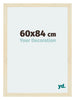 Mura MDF Cadre Photo 60x84cm Sable Balayé De Face Mesure | Yourdecoration.fr