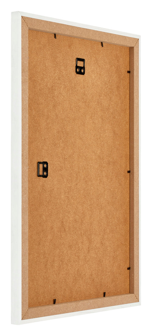Mura MDF Cadre Photo 60x90cm Blanc Balayé Arriere Oblique | Yourdecoration.fr