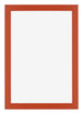 Mura MDF Cadre Photo 62x93cm Orange De Face | Yourdecoration.fr