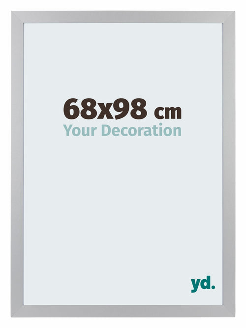 Mura MDF Cadre Photo 68x98cm Gris Patine De Face Mesure | Yourdecoration.fr