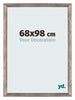 Mura MDF Cadre Photo 68x98cm Noyer De Face Mesure | Yourdecoration.fr