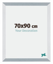 Mura MDF Cadre Photo 70x90cm Aluminium Brossé De Face Mesure | Yourdecoration.fr