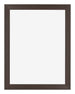 Mura MDF Cadre Photo 75x100cm Chêne Foncé De Face | Yourdecoration.fr