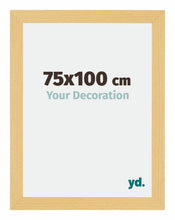 Mura MDF Cadre Photo 75x100cm Hêtre Décor De Face Mesure | Yourdecoration.fr