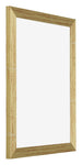 Mura MDF Cadre Photo 75x100cm Or Brillant De Face Oblique | Yourdecoration.fr