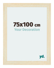 Mura MDF Cadre Photo 75x100cm Sable Balayé De Face Mesure | Yourdecoration.fr
