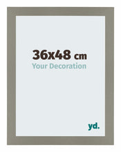 Mura MDF Cadre Photo 36x48cm Anthracite De Face Mesure | Yourdecoration.fr