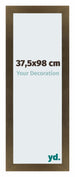 Mura MDF Cadre Photo 37 5x98cm Bronze Decor De Face Mesure | Yourdecoration.fr