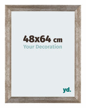 Mura MDF Cadre Photo 48x64cm Noyer De Face Mesure | Yourdecoration.fr