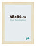 Mura MDF Cadre Photo 48x64cm Sable Patine De Face Mesure | Yourdecoration.fr