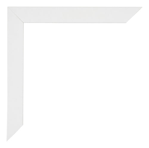 Mura MDF Cadre Photo 59x84cm Blanc Brillant Detail Coin | Yourdecoration.fr