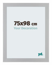 Mura MDF Cadre Photo 75x98cm Gris Patine De Face Mesure | Yourdecoration.fr