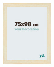 Mura MDF Cadre Photo 75x98cm Sable Patine De Face Mesure | Yourdecoration.fr