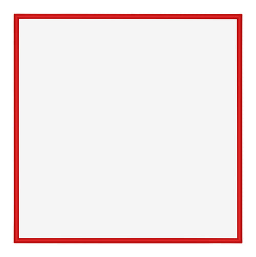 New York Aluminium Cadre Photo 40x40cm Rouge Ferrari De Face | Yourdecoration.fr