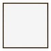 New York Aluminium Cadre Photo 40x40cm Structure Noyer De Face | Yourdecoration.fr