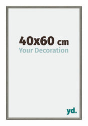 New York Aluminium Cadre Photo 40x60cm Structure Mercury De Face Mesure | Yourdecoration.fr
