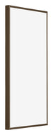 New York Aluminium Cadre Photo 40x70cm Structure Noyer De Face Oblique | Yourdecoration.fr