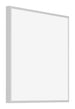 New York Aluminium Cadre Photo 45x45cm Argent Mat De Face Oblique | Yourdecoration.fr