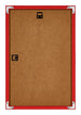 New York Aluminium Cadre Photo 62x93cm Rouge Ferrari Arriere | Yourdecoration.fr