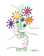 PGM PP 820 Pablo Picasso Bouquet Affiche Art 60x80cm | Yourdecoration.fr