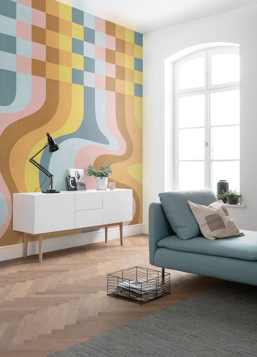 Papier Paint Colored Honey 200x250cm Komar FLX4 055 Interieur | Yourdecoration.fr