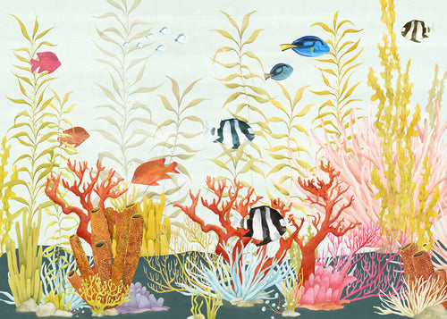 Papier Paint Coral World 350x250cm FLX7 022 | Yourdecoration.fr