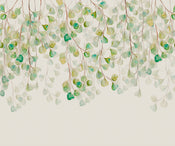 Papier Paint Douche de Feuilles 300x250cm FLX6 044 | Yourdecoration.fr