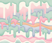 Papier Paint Melt 300x250cm FLX6 035 | Yourdecoration.fr
