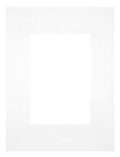 Passe Partout 18x24cm Carton Blanc Bord Droit De Face | Yourdecoration.fr