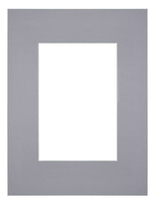 Passe Partout 18x24cm Carton Gris Bord Droit De Face | Yourdecoration.fr