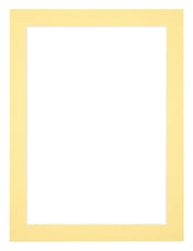 Passe Partout 18x24cm Carton Jaune Bord 3cm Droit De Face | Yourdecoration.fr