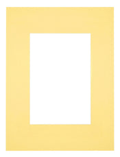 Passe Partout 18x24cm Carton Jaune Bord Droit De Face | Yourdecoration.fr