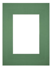 Passe Partout 18x24cm Carton Vert Foret Bord Droit De Face | Yourdecoration.fr