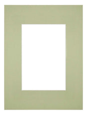 Passe Partout 18x24cm Carton Vert Menthe Bord Droit De Face | Yourdecoration.fr