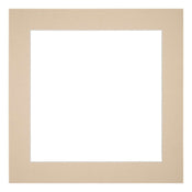 Passe Partout 20x20cm Carton Beige Bord 5cm Droit De Face | Yourdecoration.fr