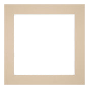 Passe Partout 20x20cm Carton Beige Bord Droit De Face | Yourdecoration.fr