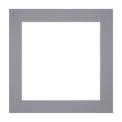 Passe Partout 20x20cm Carton Gris Bord Droit De Face | Yourdecoration.fr
