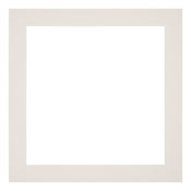 Passe Partout 20x20cm Carton Gris Clair Bord 4cm Droit De Face | Yourdecoration.fr