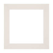Passe Partout 20x20cm Carton Gris Clair Bord Droit De Face | Yourdecoration.fr
