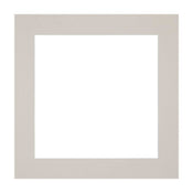 Passe Partout 20x20cm Carton Gris Graniet Bord Droit De Face | Yourdecoration.fr
