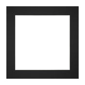 Passe Partout 20x20cm Carton Noir Bord Droit De Face | Yourdecoration.fr