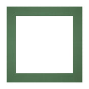 Passe Partout 20x20cm Carton Vert Foret Bord Droit De Face | Yourdecoration.fr